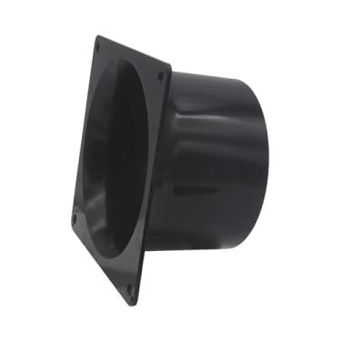Imagem de ShengQuanHao Conector de Duto de Ventilação, Adaptador de Ar de Exaustão, Peça Moldada para Refrigeração, Aquecimento E Ventilação, Flange de Conector de Duto para, 4 Inch