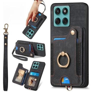 Imagem de Asuwish Capa de telefone compatível com Moto Edge 60 Fusion FGDGNK US preta