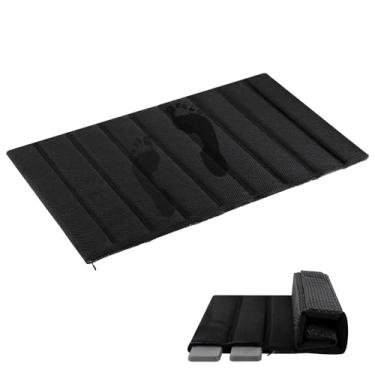 Imagem de Heagoale Tapete de banho de pedra de secagem ultrarrápida, tapete de chuveiro de terra de diatomáceas, antiderrapante, dobrável, tapetes de secagem para piso de banheiro, balcão de cozinha, animal de