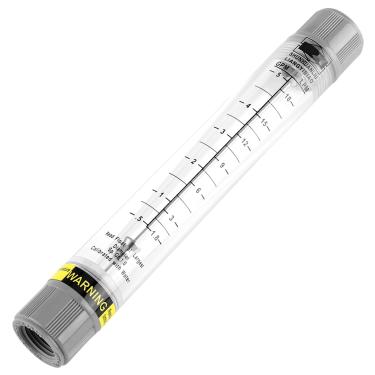 Imagem de AUNMAS Medidor de água, 0,5-5 GPM / 1,8-18 LPM Com Medidor de Vazão de Tubo, de Vazão de Líquido ABS e Metal para de Tubulação de Gás Líquido Regulador de de de Gás, 0,5-5 GPM / 1,8-18 LPM