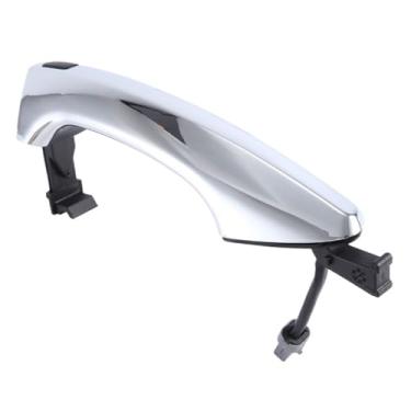 Imagem de Maçaneta externa dianteira direita com sensor de movimento, compatível com Hyundai Santa Fe DM 2013-2018, código 8266612W710 (substituição).