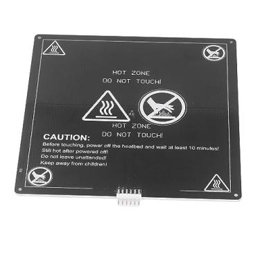 Imagem de Estink 3D Printer Cama Aquecida Almofada de Aquecimento Placa de Alumínio Com Fiação Pré-Soldada Compatibilidade Excepcional para Artillery Pro MK2 MK3 MK3S