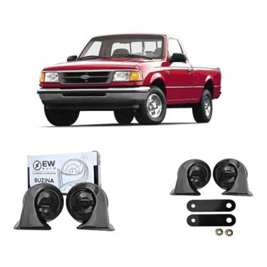 Imagem de BUZINA AUTOMOTIVA CARACOL (PAR) GRAVE/AGUDO PARA RANGER 1993>1997