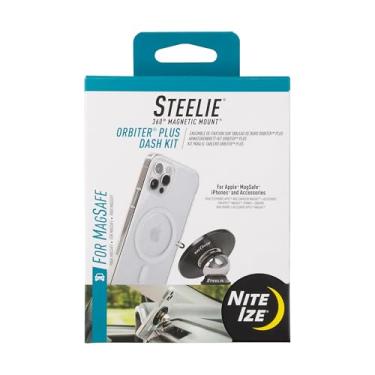 Imagem de Nite Ize Steelie Orbiter Plus - Suporte Magnético de Telefone para Painel de Carro - Compatível com iPhones 12, 13, Pro Max, Mini com MagSafe