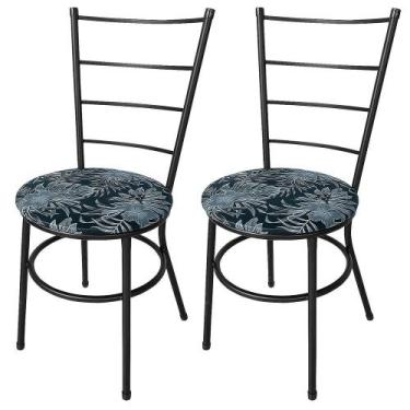Imagem de Kit 2 Cadeiras Para Cozinha Restaurante Copa Sala De Jantar Área Gourm