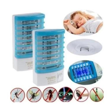 Imagem de Repelente Eletrico Atrai E Mata Mosquitos Moscas Pernilongo Bivolt - m
