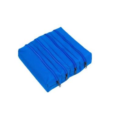 Imagem de Estojo Grande Quádruplo Liso Escolar Feminino/Masculino- JKF - JKF Est