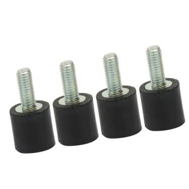 Imagem de Solinder 4pcs M3 M5 M6 Montagens de Borracha Amortecedores Antivibração, para Compressores de Ar, Motores, Motores a Gasolina, Bombas água, Com Controle Ruído Eficaz (VD8*8 M3*8)