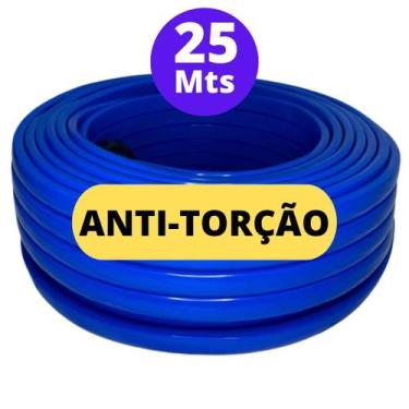 Imagem de Mangueira 25 METROS ANTI-TORÇÃO Não Dobra Resistente Chata Reforçada  