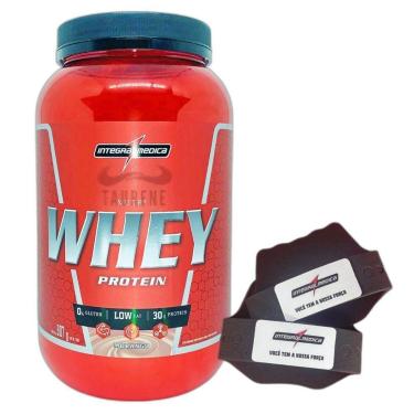Imagem de Nutri Whey Isolado Hidro Morango 900g + Luva Integral-Unissex