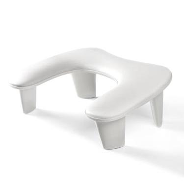 Imagem de Cojimbo de Descanso para Unhas Pillow U-shaped Apoio Braço Suporte Mãos Design Inclinado Removível Couro PU Salão Profissional DIY Casa Confortável Ergonômico