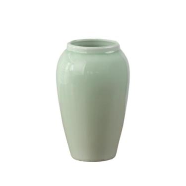 Imagem de Vasos de flores Vaso de cerâmica para flores, ideal para cozinha, sala estar, quarto, escritório, prateleira ou centro mesa Vaso de cerâmica