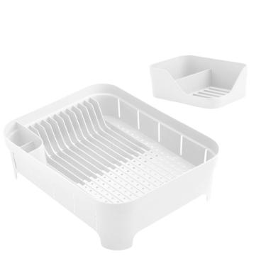 Imagem de Kit Organizador De Pia Bancada Cozinha 2Pc - Bege