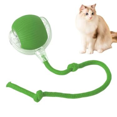 Imagem de Brinquedo Automático para Gatos Interativo Elétrico Inteligente - Estimula o Instinto de Caça Ativação por Toque Liga Desliga Três Modos Operação Fácil Limpar Recarregável Super Interno Piado Pássaro