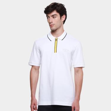 Imagem de Camisa Polo Hugo Boss  Porsche Casual Masculina-Masculino