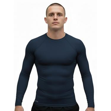 Imagem de Rashguard Manga Longa Skin Jiu Jitsu Keiko Marinho P