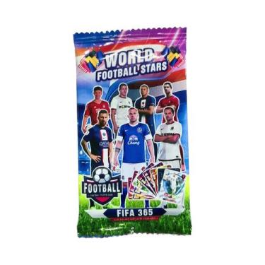 Imagem de Estrelas Do Futebol Mundial 9 Cartas Por Pacote Coleção De Cartas Dour