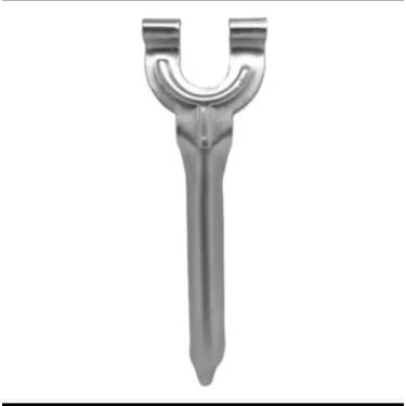 Imagem de Chave Borboleta para Registro Regulador de Gás de Cozinha, Metal Cromado, Ferramenta de Troca de Gás