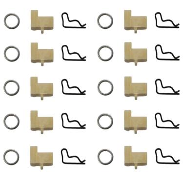 Imagem de Notos Conjunto de 10 Reboques de Partida Kit de Patas Adequado para Serra de Corte Stihl TS400 TS410 TS420 Substitui 00001957200 0000-195-7200