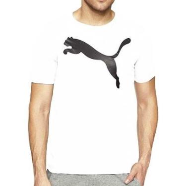 Imagem de Camisa Puma Active Tee Masculina - Branco XGG-Masculino