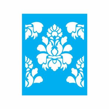 Imagem de Stencil Tamako Estampa Ladrilho - 20X25Cm - Ref 9078