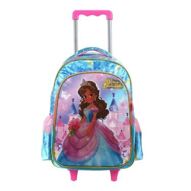 Imagem de Mochilete Infantil Feminina Princess Coroa - Yins