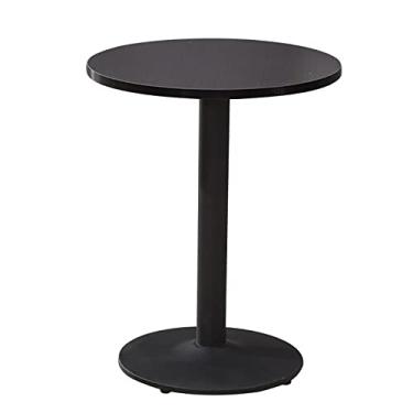 Imagem de Mesa redonda pequena multiuso - ideal para famílias pequenas - Mobiliário elegante para uso doméstico e comercial - Varanda versátil para quarto e bar/mesa de chá - perfeita para jantar, sala de estar
