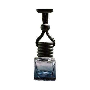 Imagem de Difusor De Óleo Essencial Com Tampa Quadrada Preta, Frasco Vazio Para 