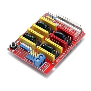 Imagem de Módulo CNC Shield V3 Router Laser para Arduino Uno - Controle de Motor