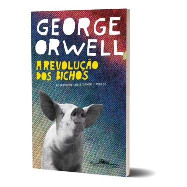 Imagem de A Revolução dos Bichos George Orwell Editora Companhia das Letras Capa Comum
