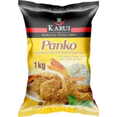 Imagem de Farinha Oriental Para Empanar Panko Flocada Karui 1kg