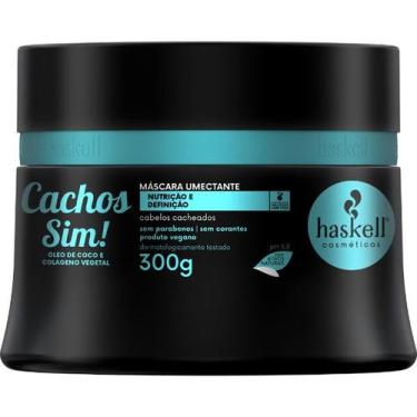 Imagem de Máscara Cachos Sim 300gr Haskell  Nutrição e Hidratação Profunda para 