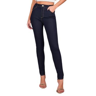 Imagem de Calça Feminina Lado Avesso Jeans Pin-Up - L2380-Feminino