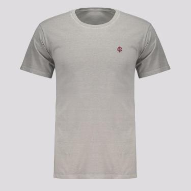 Imagem de Camiseta Internacional Tinturada Cinza-Masculino