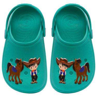 Imagem de Sandalia Babuche Infantil Nº 19 Ao 36 Chinelo Cowboy 12.113-Masculino