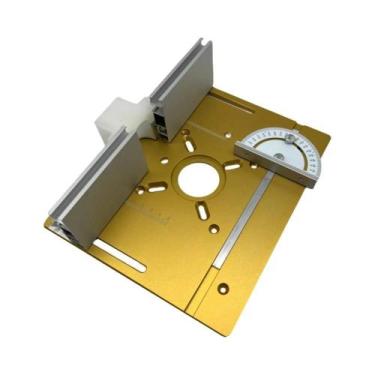 Imagem de Placa De Inserção Para Mesa De Router Em Liga De Alumínio, Ferramenta 