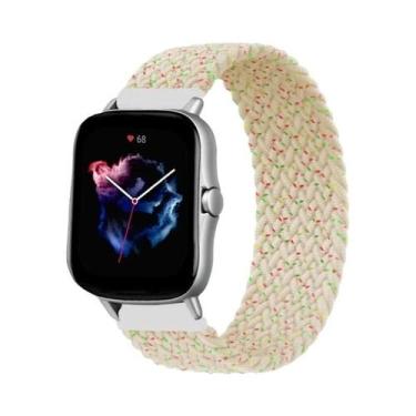 Imagem de Pulseira De Relógio Elástica Trançada De 20mm 22mm Para Amazfit GTS 2 