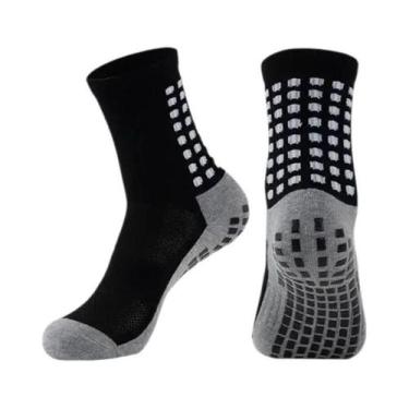 Imagem de Meias Esportivas Antiderrapantes Masculinas Para Futebol E Basquete, C