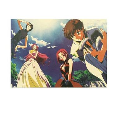 Imagem de Código de pintura em pôster Geass Lelouch CC Suzaku Vintage - taiyuank