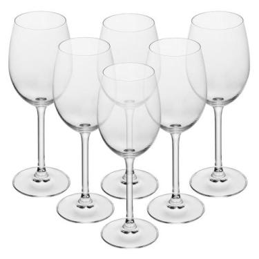 Imagem de 6 Taças de Vinho Branco Gastro Veronica de Cristal 350ml - Wolff