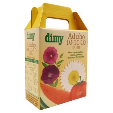 Imagem de Fertilizante Mineral NPK 10-10-10 Granulado 1Kg DIMY