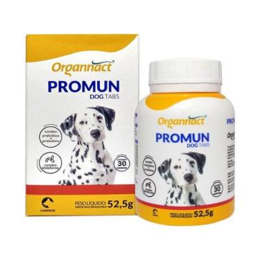 Imagem de Suplemento Organnact Promun Dog 30 Tabs, 52,5g