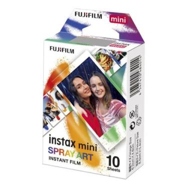 Imagem de Kit 10 Filmes Foto Poses Camera Instantânea Instax Mini 11 9 Spray - F