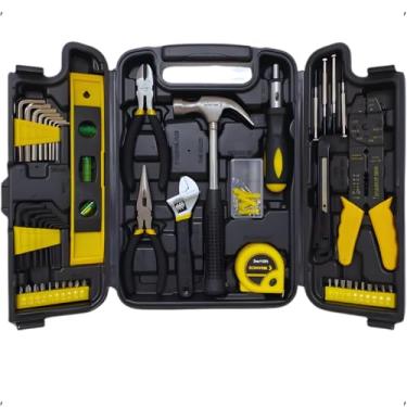 Imagem de Kit de Ferramentas 126 Peças com Maleta Completa – Jogo de Ferramentas Manuais para Cas...