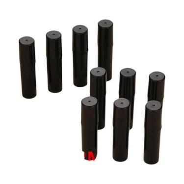 Imagem de Frascos De Spray Portáteis Pretos 2ML 3ML 5ML, Atomizadores De Perfume