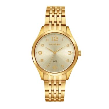Imagem de Relogio Mondaine Feminino Ref: 99863lpmvde1 Casual Dourado