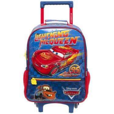 Imagem de Mochila Infantil com Rodinha Carros X - Disney Pixar