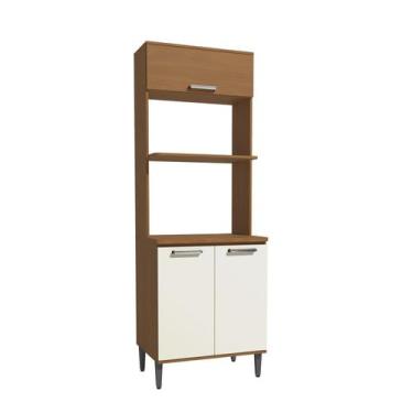 Imagem de Armário de Cozinha Torre Quente Micro.+Forno 3 porta 70cm T627 Linna K
