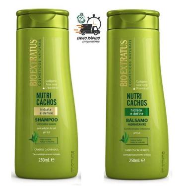 Imagem de Nutri Cachos Bio Extratus 3ABC Shampoo  Condicionador 250ml