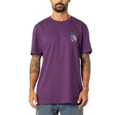 Imagem de Camiseta Lost Saturn Eye Peito Roxo Figo-Masculino